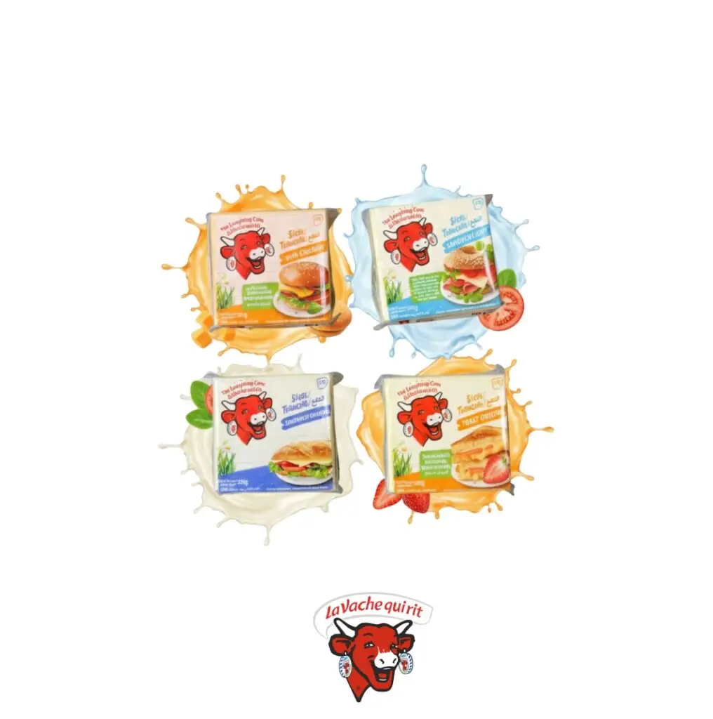 la vache qui rit original spreadable cheese slices