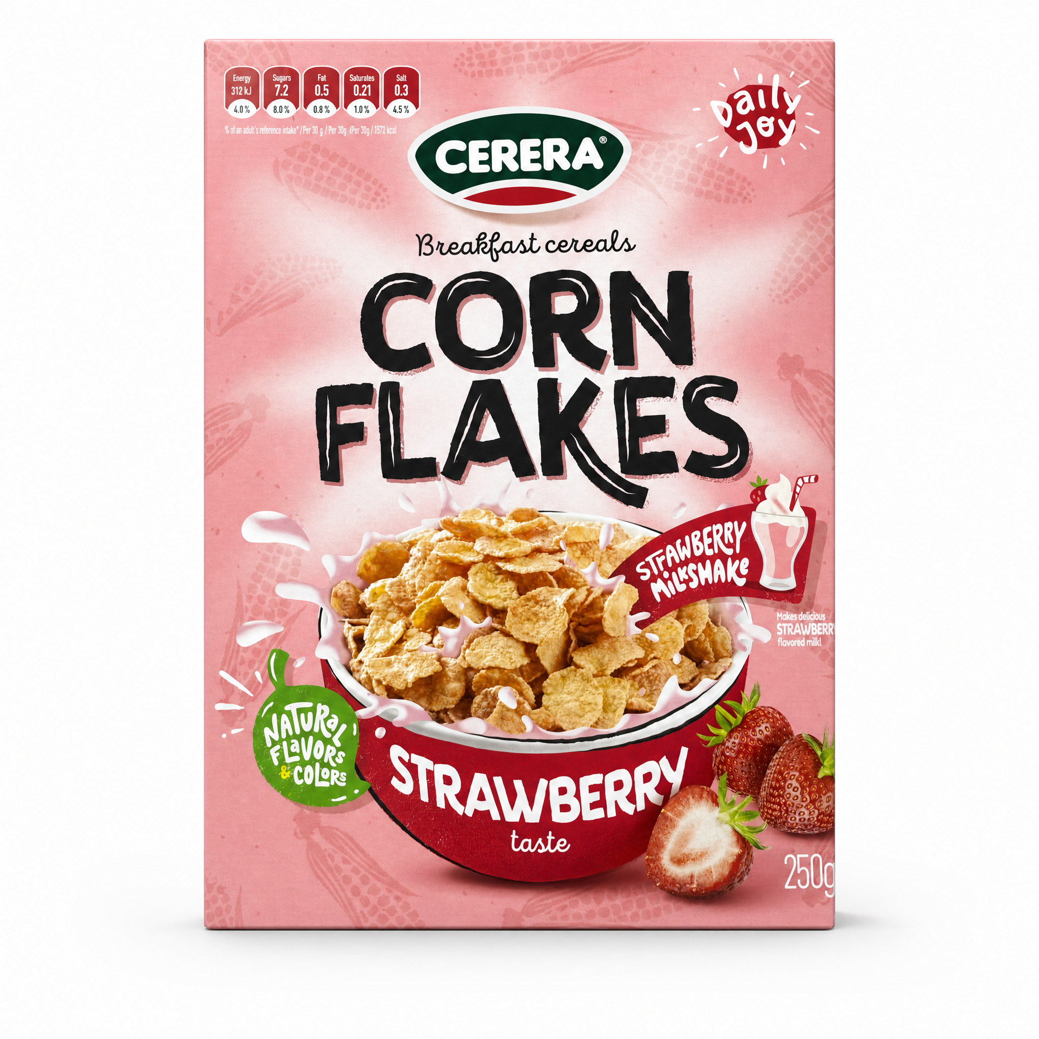 Cerera Corn Flakes Strawberry Taste