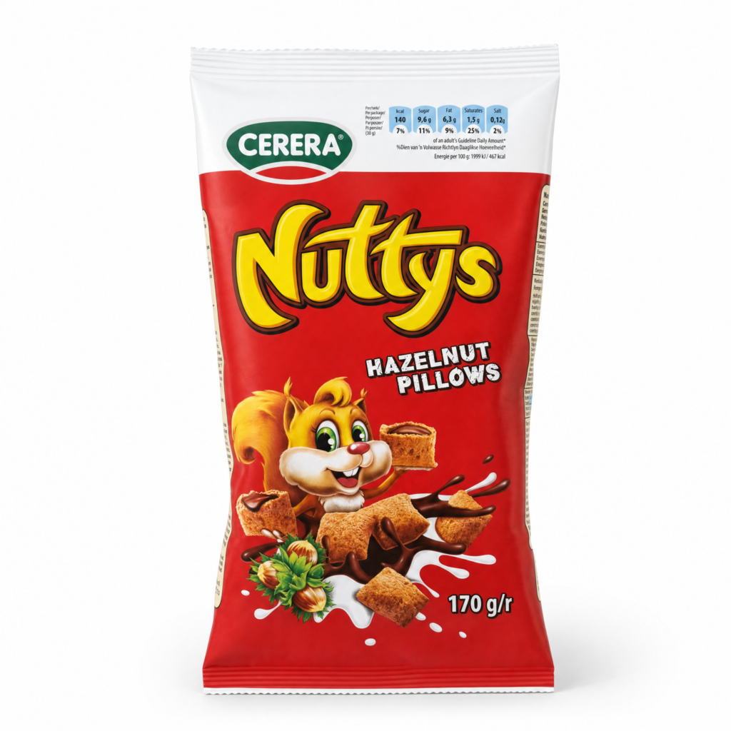 cerera nuttys hazelnut pillows